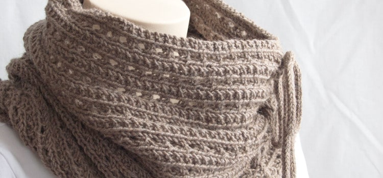Knitting Pattern: The Mokaccino Cowl and Scarf