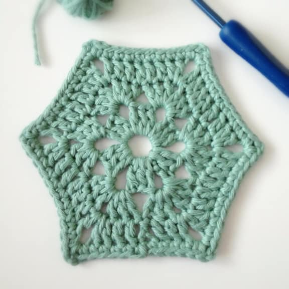 Crochet Hexagonal Motif
