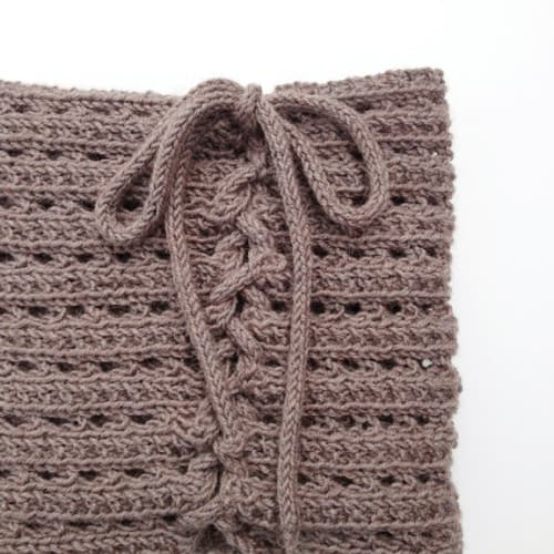 Knitting Pattern : The Mokaccino Cowl