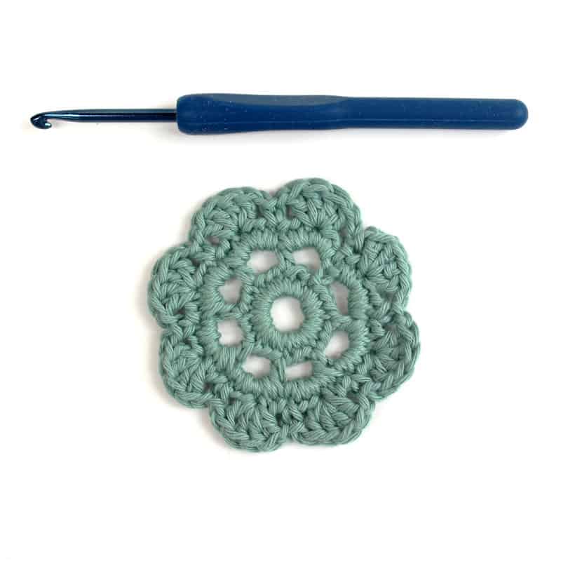 Free Pattern Isa Crochet Motif Flower