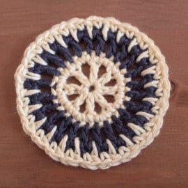 Free Little Crochet Motif: the Sun Spikes