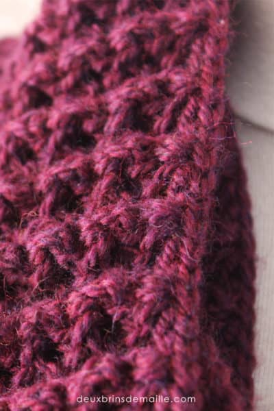 Knitting Pattern Infinity Puffy Scarf