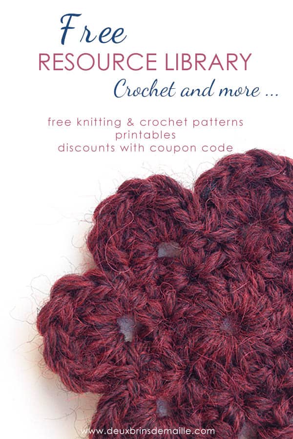 Deux Brins de Maille - Free Resource Library for Crochet and more