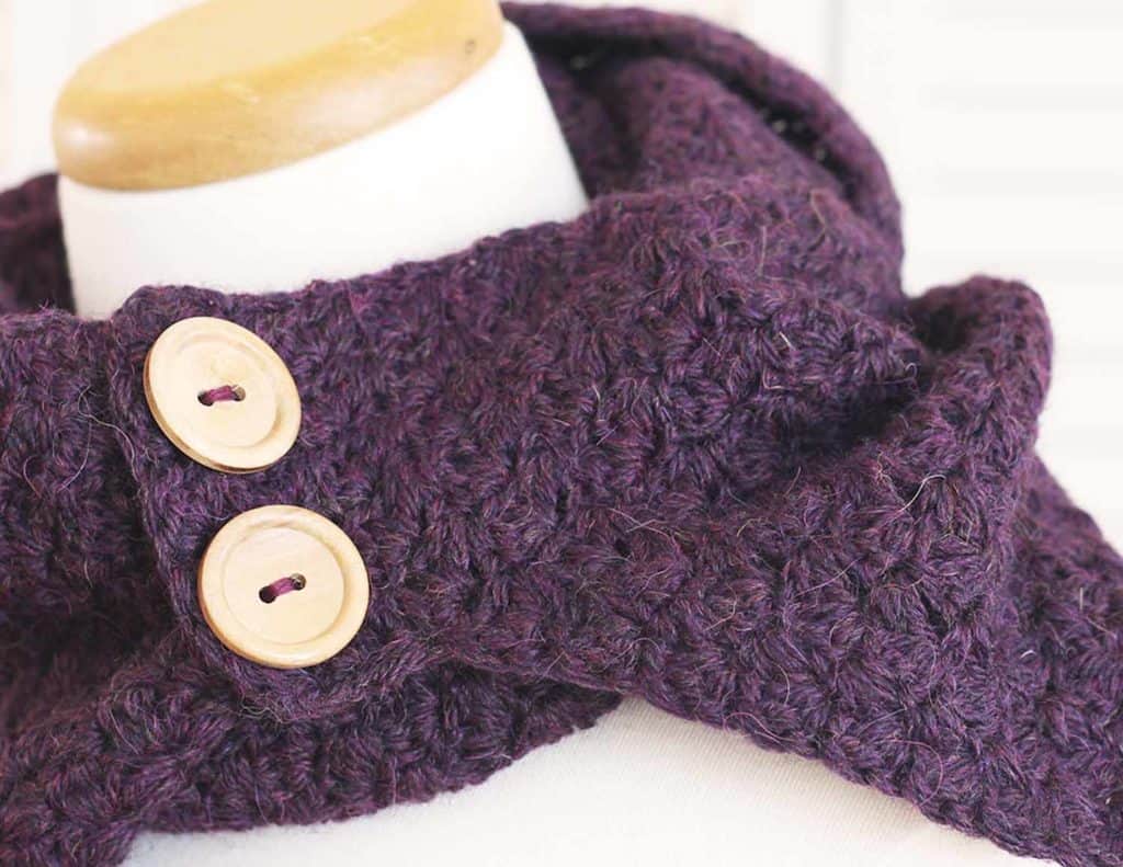 Free Crochet Patter - Suzie Cowl from Deux Brins de Maille