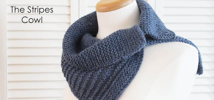 The Stripes Cowl, a Knitting Pattern
